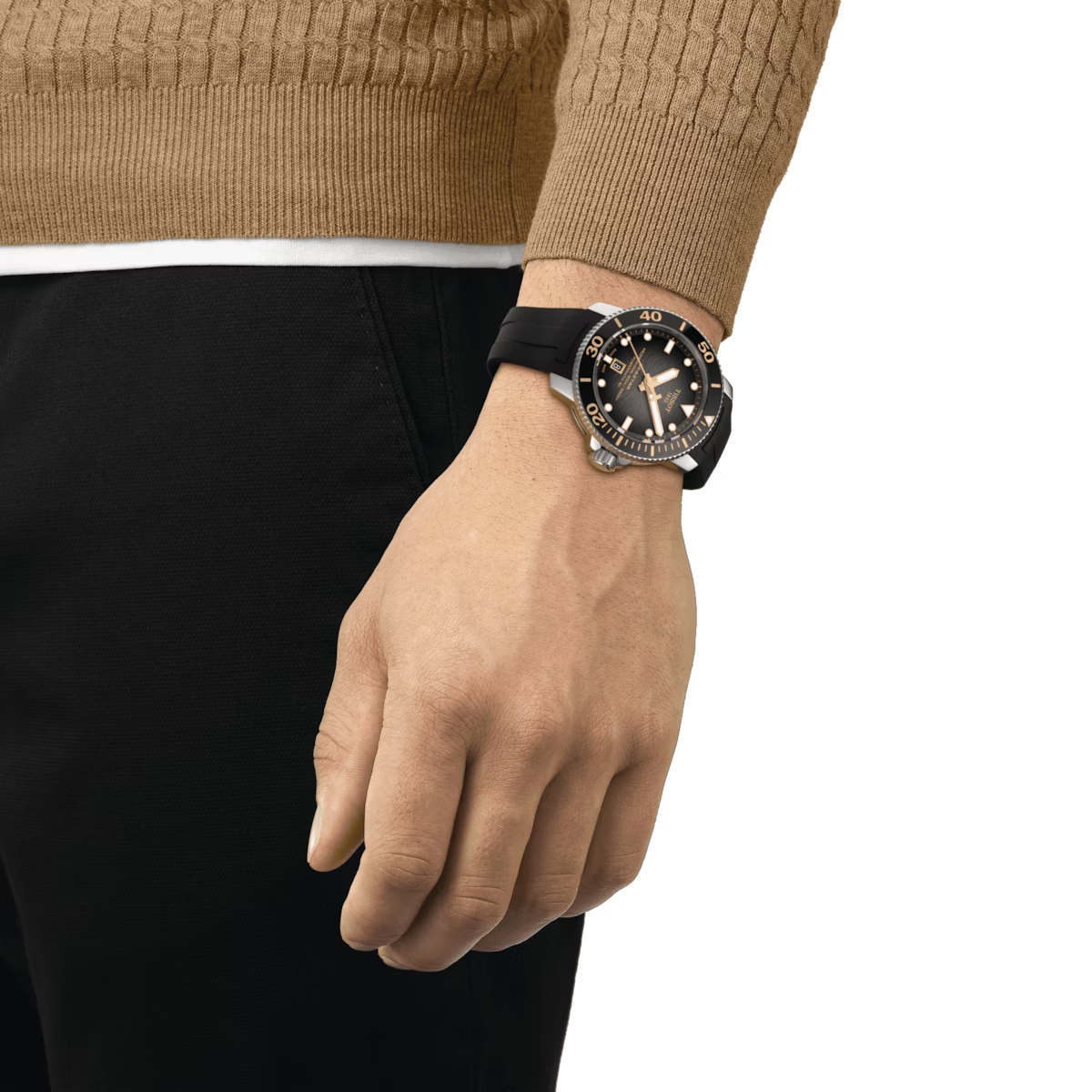 Tissot Seastar 2000 Professional Powermatic 80 46 MM Watch T120.607.17.441.01