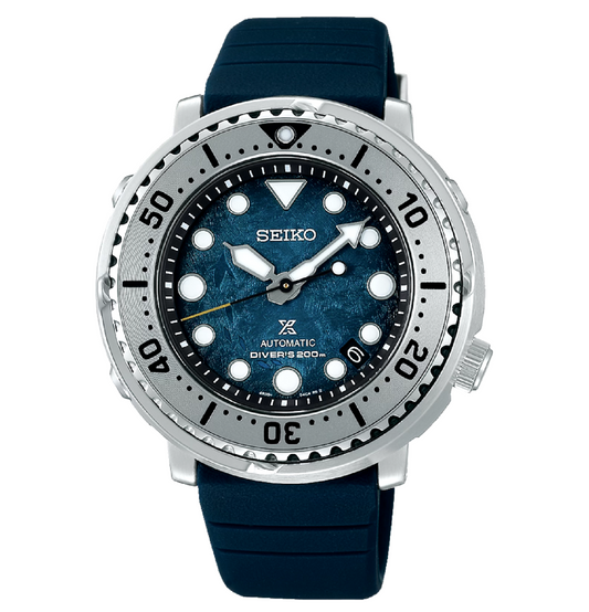 Seiko Prospex Save The Ocean Baby Tuna Antartica Penguin 43.2 MM Watch SRPH77K1