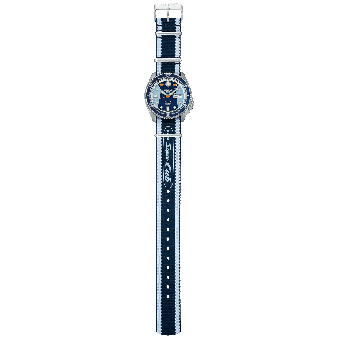 Seiko 5 Sports 55th Anniversary Super Cub Limited Edition Watch SRPK37K1