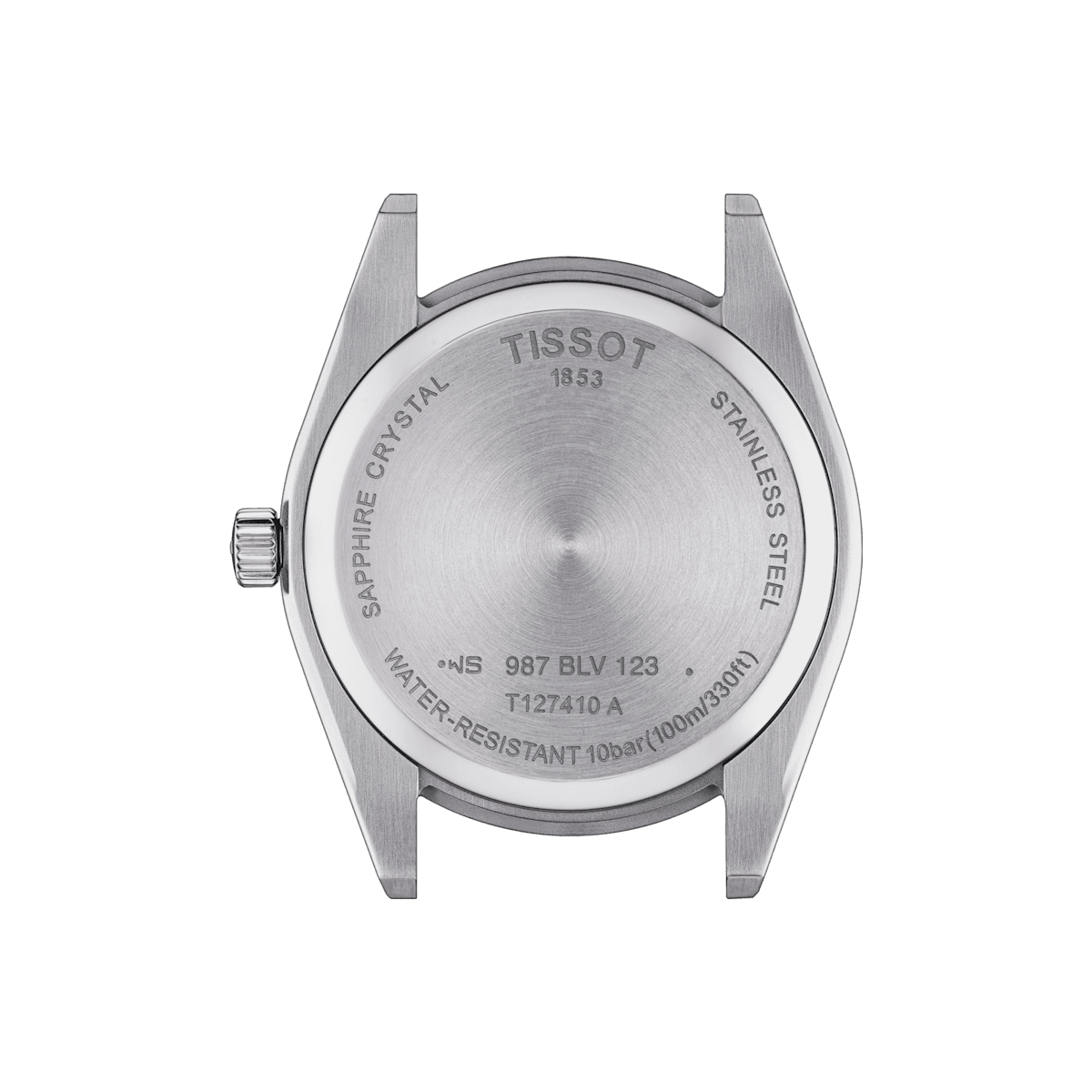 Tissot Gentleman 40 MM Stainless Steel Black Dial Watch T127.410.11.051.00