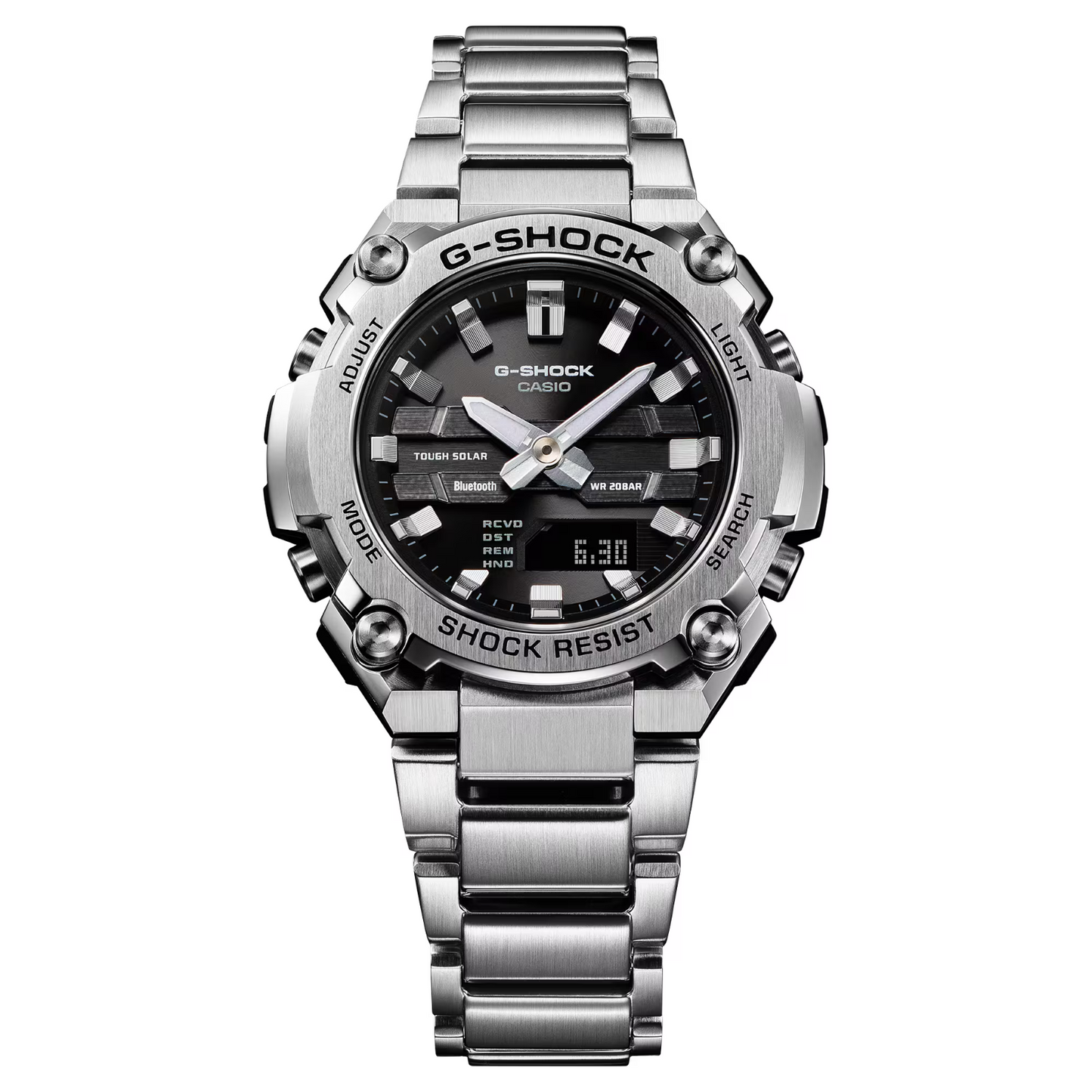 Casio G-Shock G-Steel Bluetooth Solar Full Stainless Steel Watch GST-B600D-1A