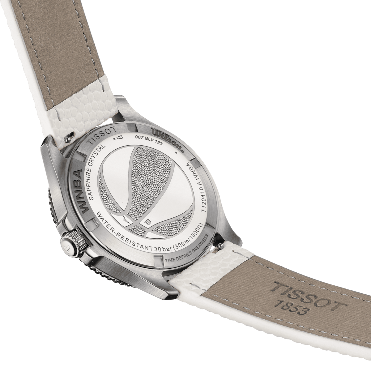 Tissot Seastar Wilson WNBA 40 MM Quartz Stainless Steel Watch T120.410.17.011.00