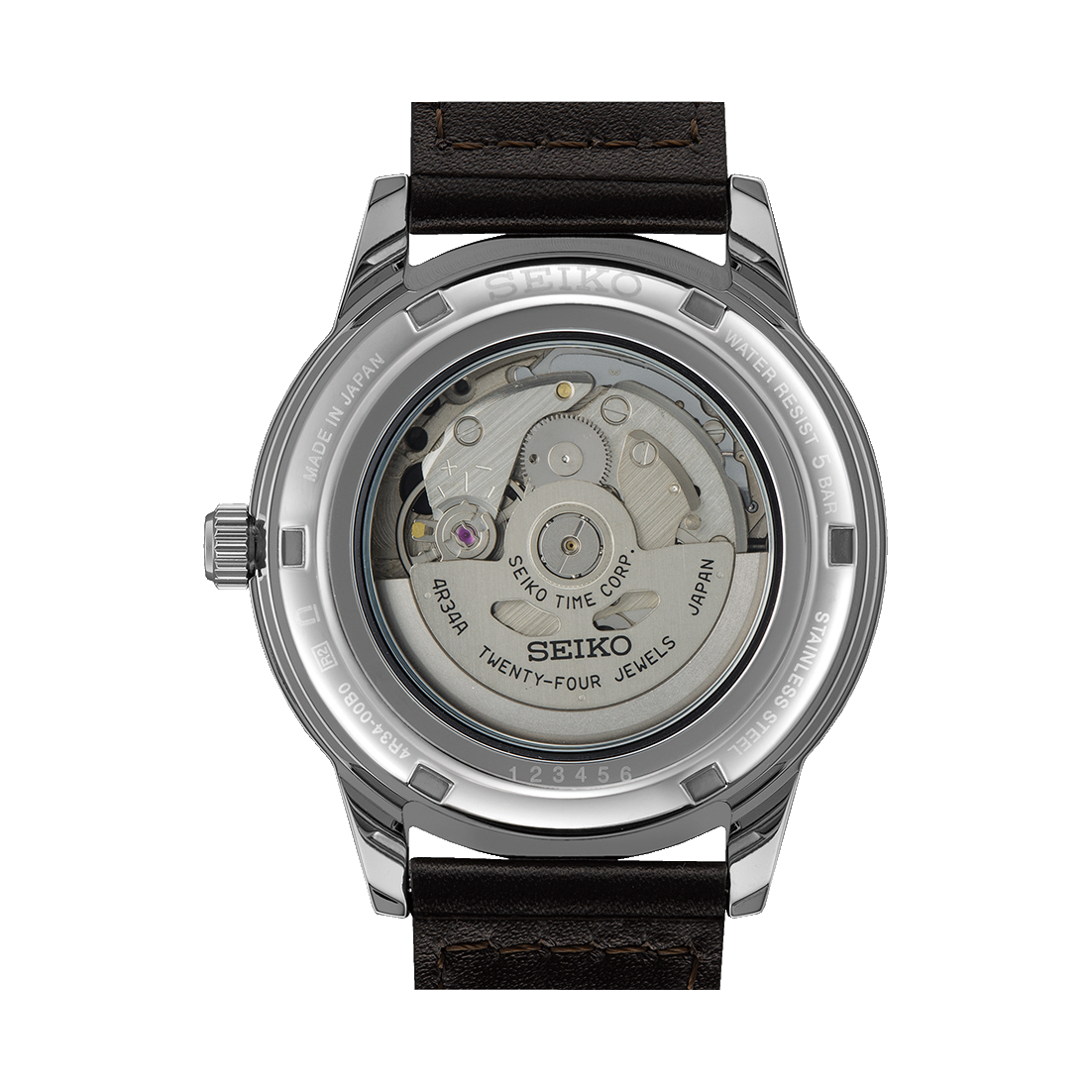 Seiko Presage 60's Style Automatic GMT 40.8 MM SS Watch - SSK013J1