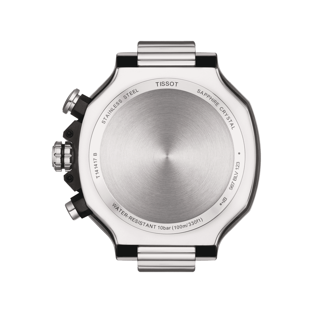 Tissot T-Race Chronograph 45 MM Quartz White Dial Watch T141.417.11.031.00