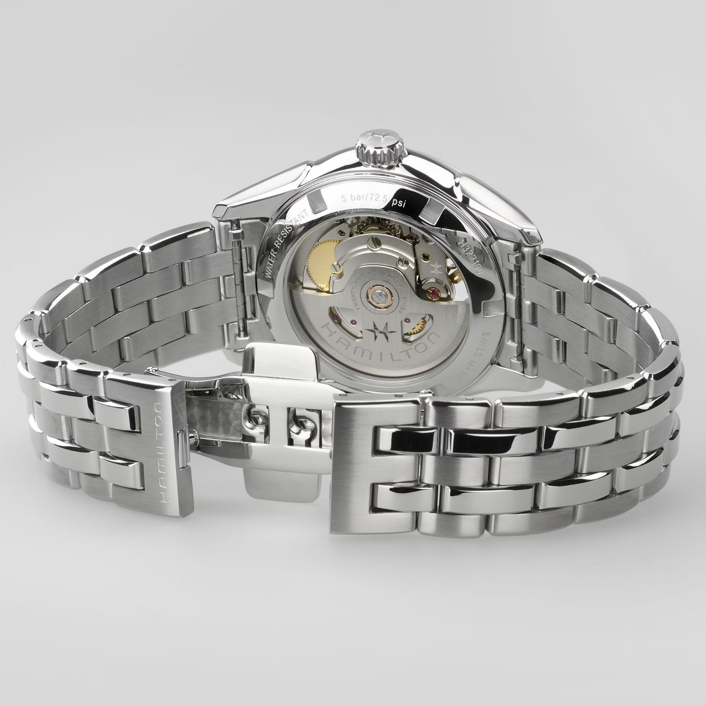 Hamilton Jazzmaster Open Heart Lady Automatic Apricto Dial Watch H32215100