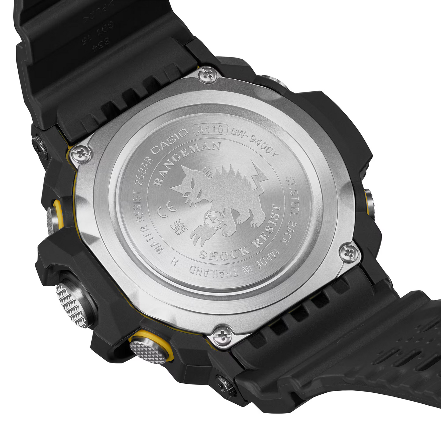 Casio G-Shock Master Of G Rangeman Black And Yellow Resin Watch GW-9400Y-1DR