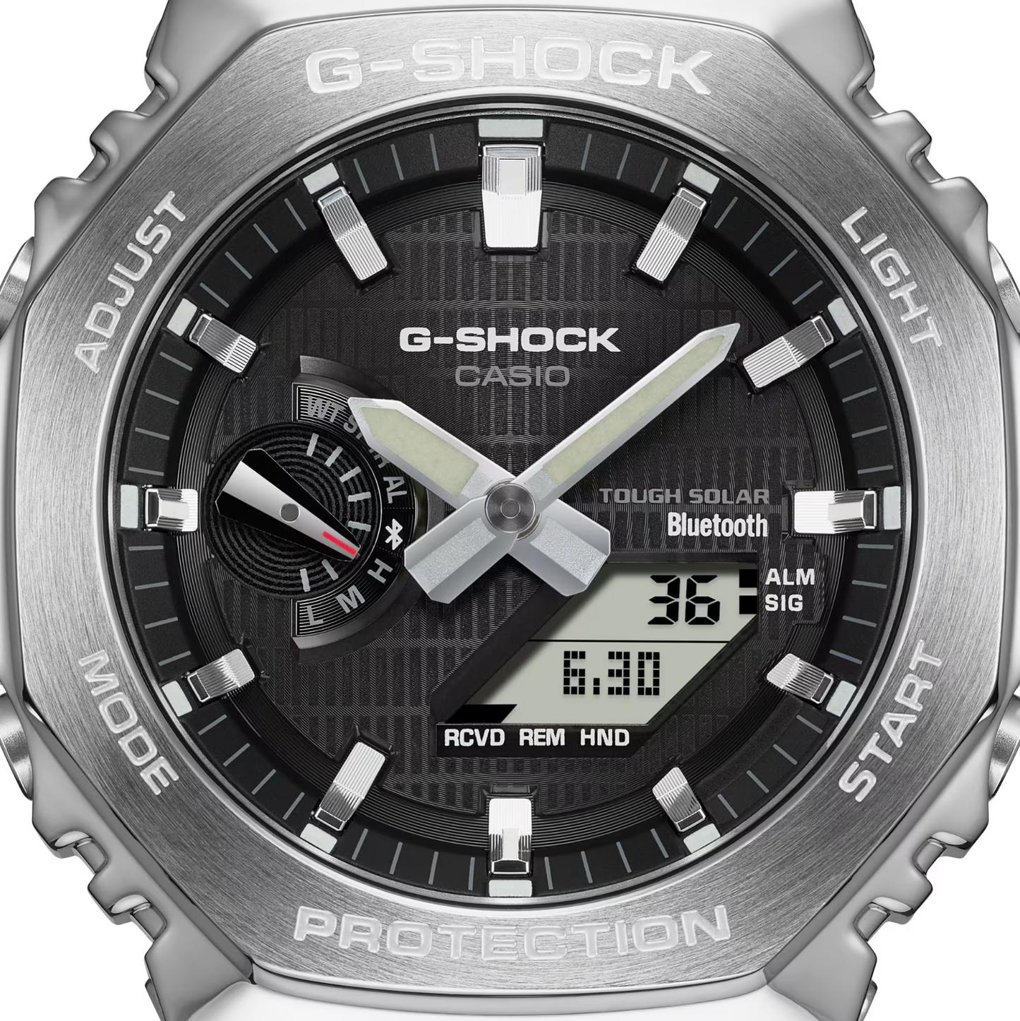 Casio G-Shock G Steel Metal Series Solar Bluetooth Watch GBM-2100-1
