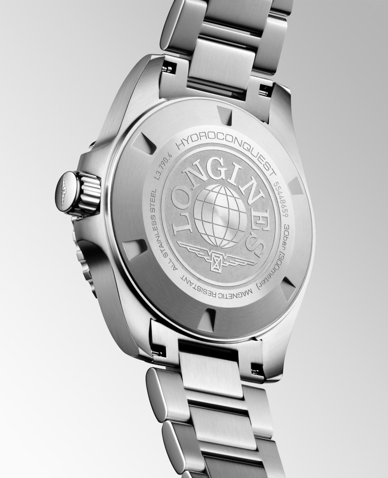 Longines Hydroconquest GMT 300 M Diver's 41 MM Automatic Watch L37904566
