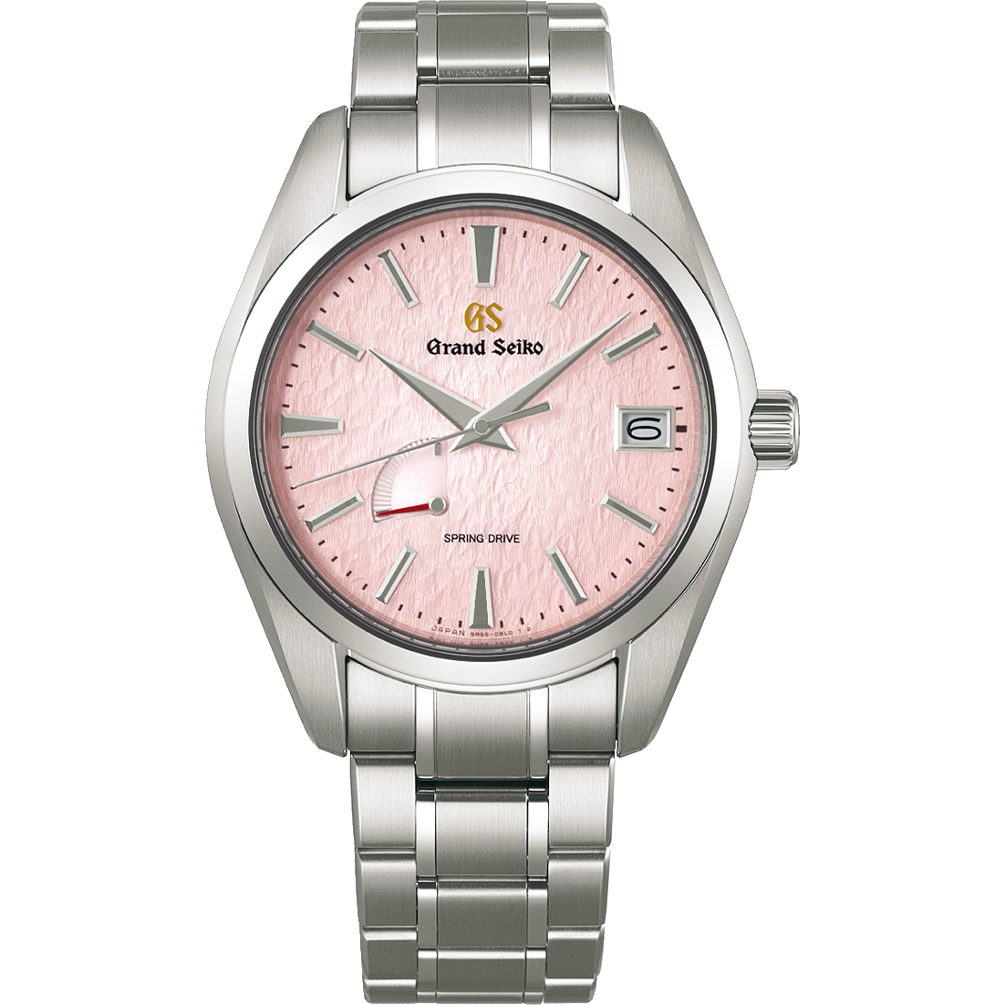Grand Seiko Heritage Collection Pink Snowflake 41 MM Spring Drive Watch SBGA497