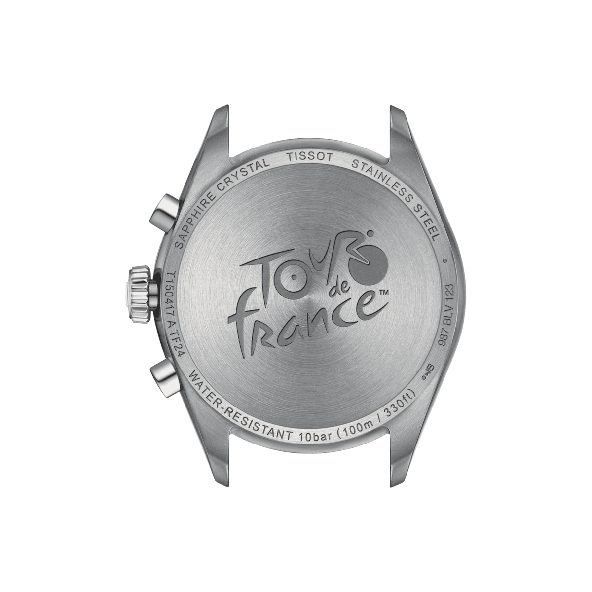 Tissot PR 100 Tour De France 40 MM Black Dial Quartz Watch T150.417.11.051.00