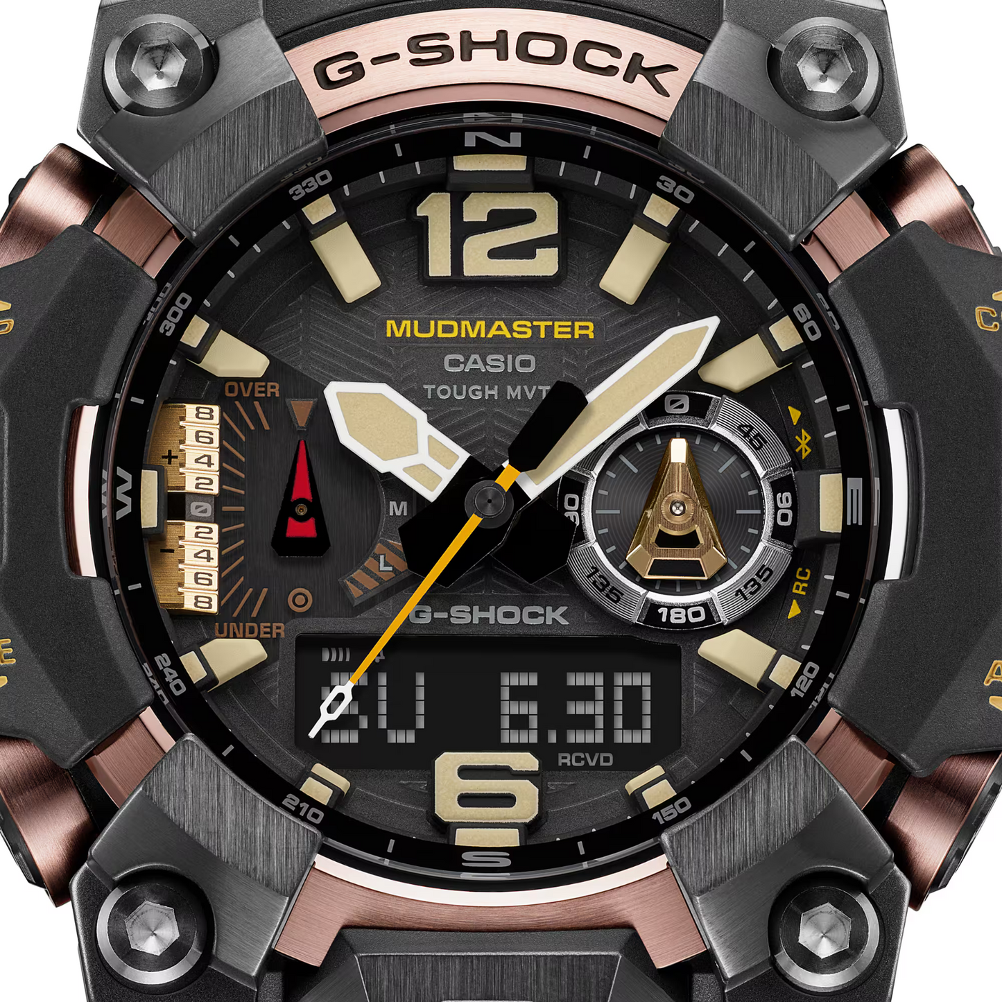 Casio G-Shock Master Of G Mudmaster Solar Radio Resin Watch GWG-B1000-1A4