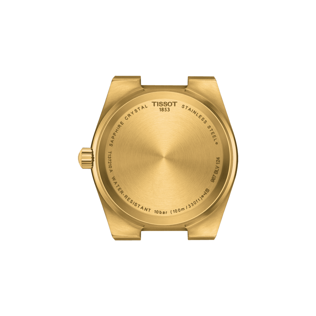 Tissot PRX 35 MM SS Full Gold Color Quartz Champagne Dial Watch T137.210.33.021.00