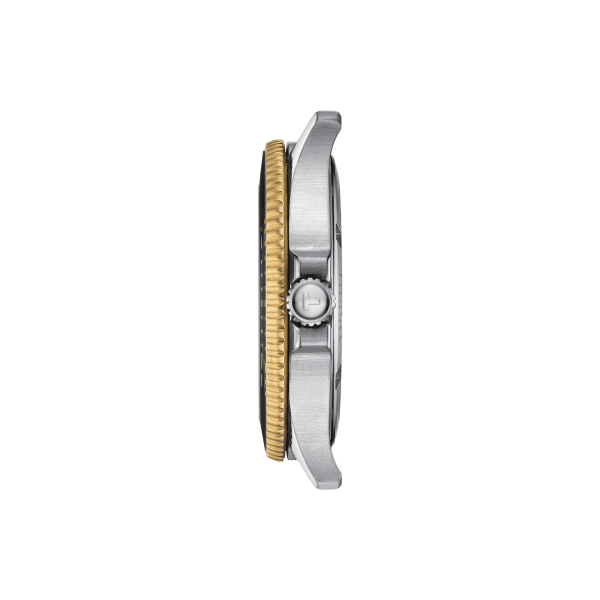 Tissot Seastar 1000 40 MM Gold Accent Quartz Black Dial Watch T120.410.27.051.00