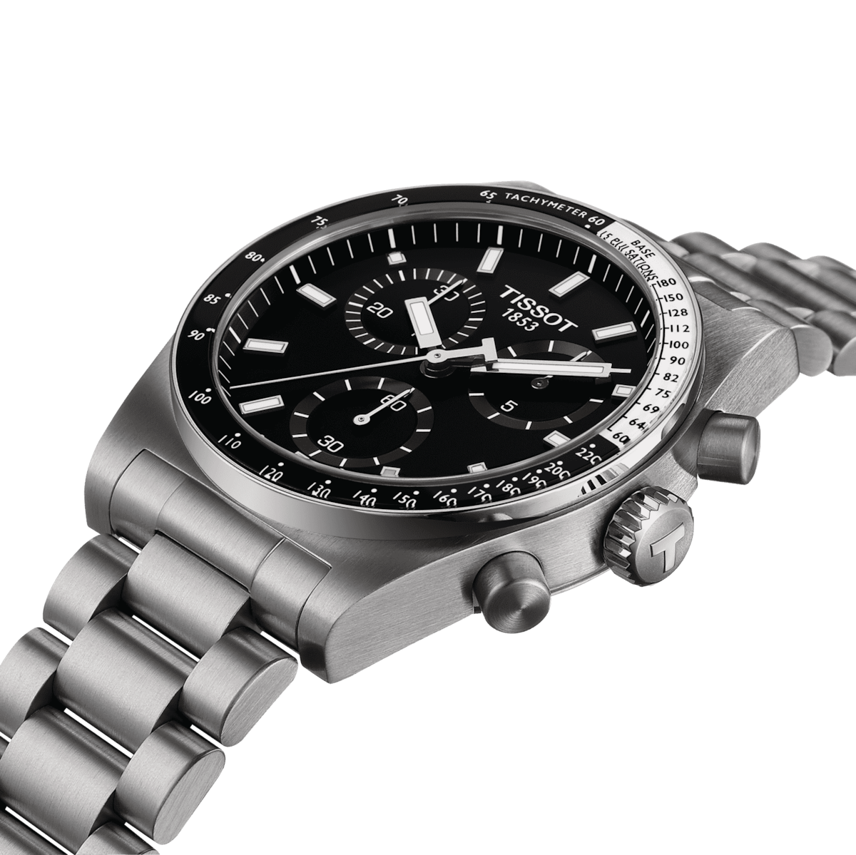 Tissot PR516 Chronograph 40 MM Black Dial SS Quartz Watch T149.417.11.051.00