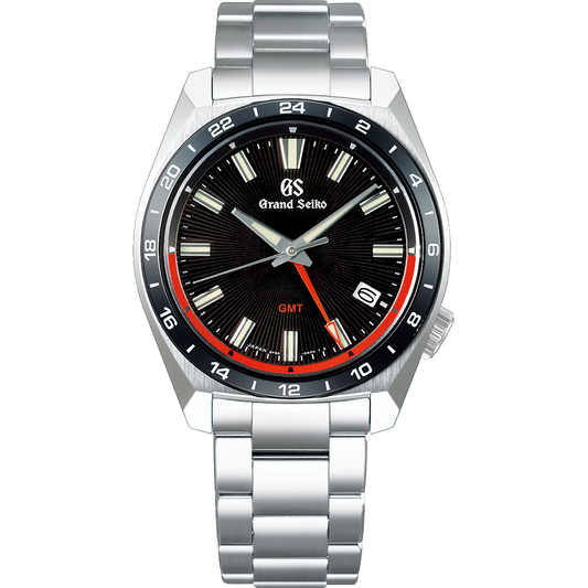 Grand Seiko Sport Collection 40 MM Full SS Ceramic Bezel Quartz Watch - SBGN019