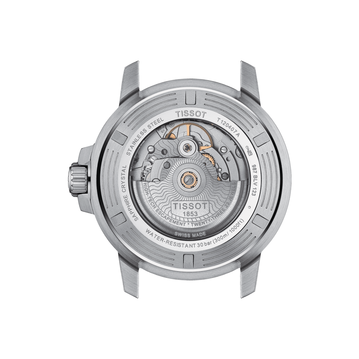 Tissot Seastar 1000 Powermatic 80 Grey Dial SS 43 MM Watch T120.407.11.081.01