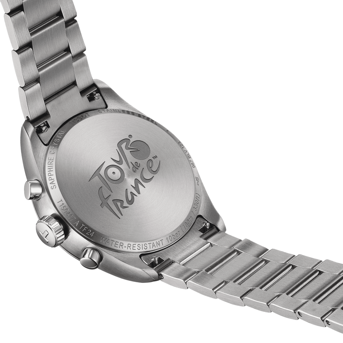 Tissot PR 100 Tour De France 40 MM Black Dial Quartz Watch T150.417.11.051.00
