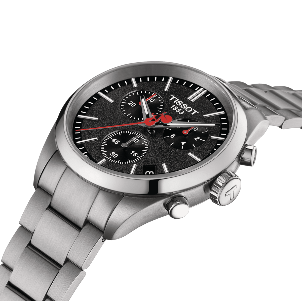 Tissot PR 100 La Vuelta 40 MM Black Red Dial Quartz Watch T150.417.11.051.01
