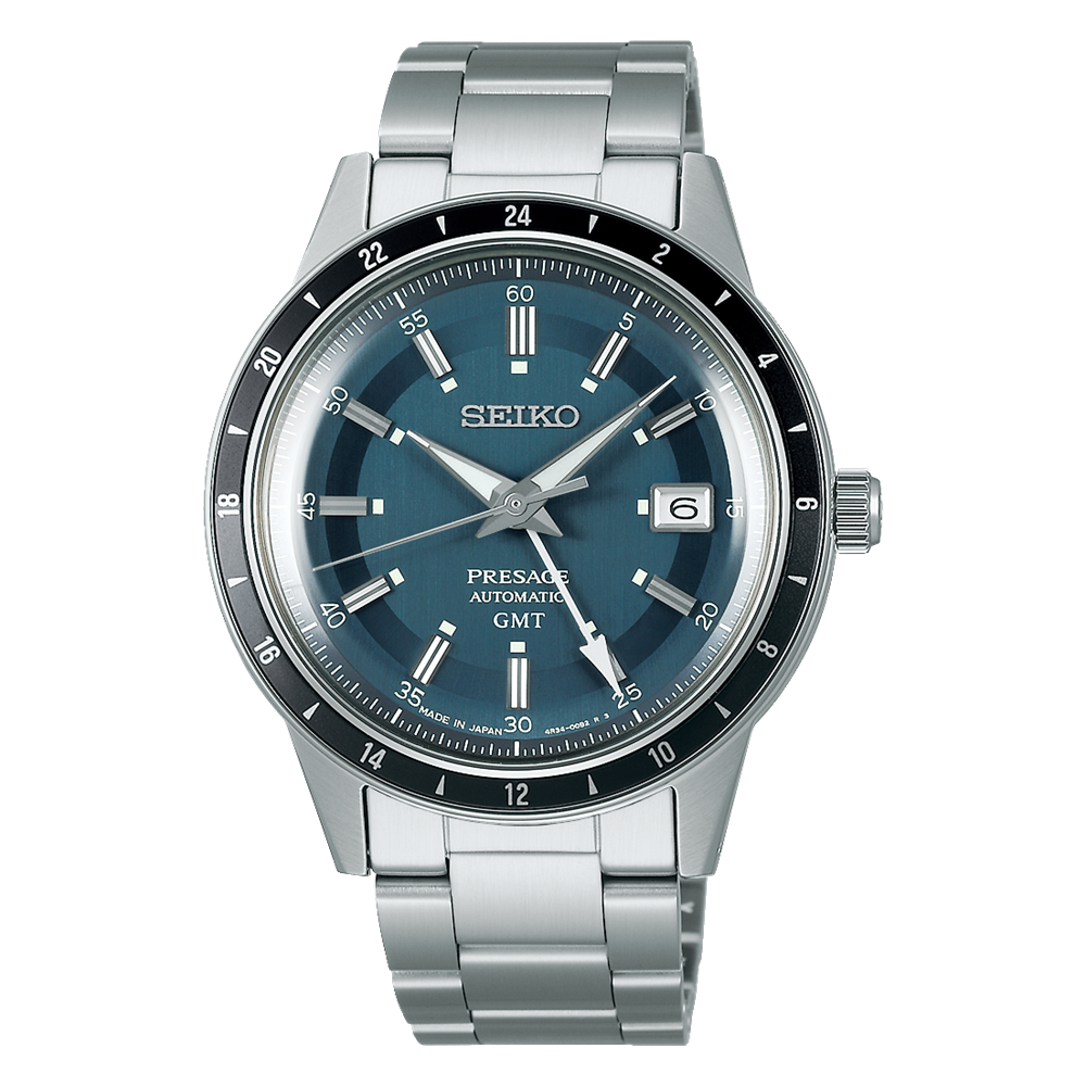 Seiko Presage 60's Style Automatic Stainless Steel 40.8 MM Watch SSK009J1