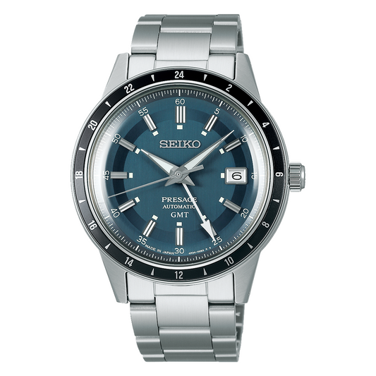 Seiko Presage 60's Style Automatic Stainless Steel 40.8 MM Watch SSK009J1