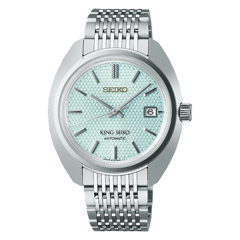 Seiko King Seiko Modern Re-interpretation 39.4 MM LE Blue Dial Watch SJE115J1