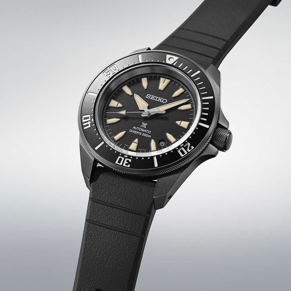 Seiko Prospex Sea Diver's 200M Black IP 41.7 MM Automatic Watch SRPL15K1