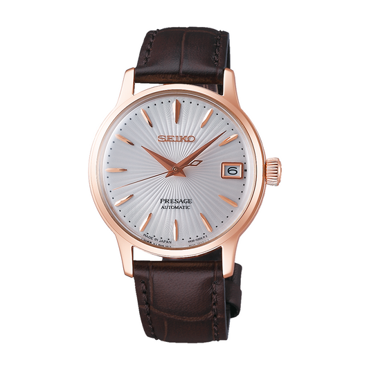 Seiko Presage Cocktail Time 33.8 MM Stainless Steel Automatic Watch - SRP852J1