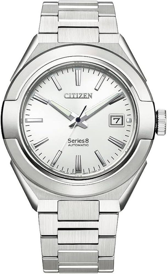 CITIZEN Series 8 Automatic 870 Mechanical 40.8 MM Silver Dial Watch NA1000-88A