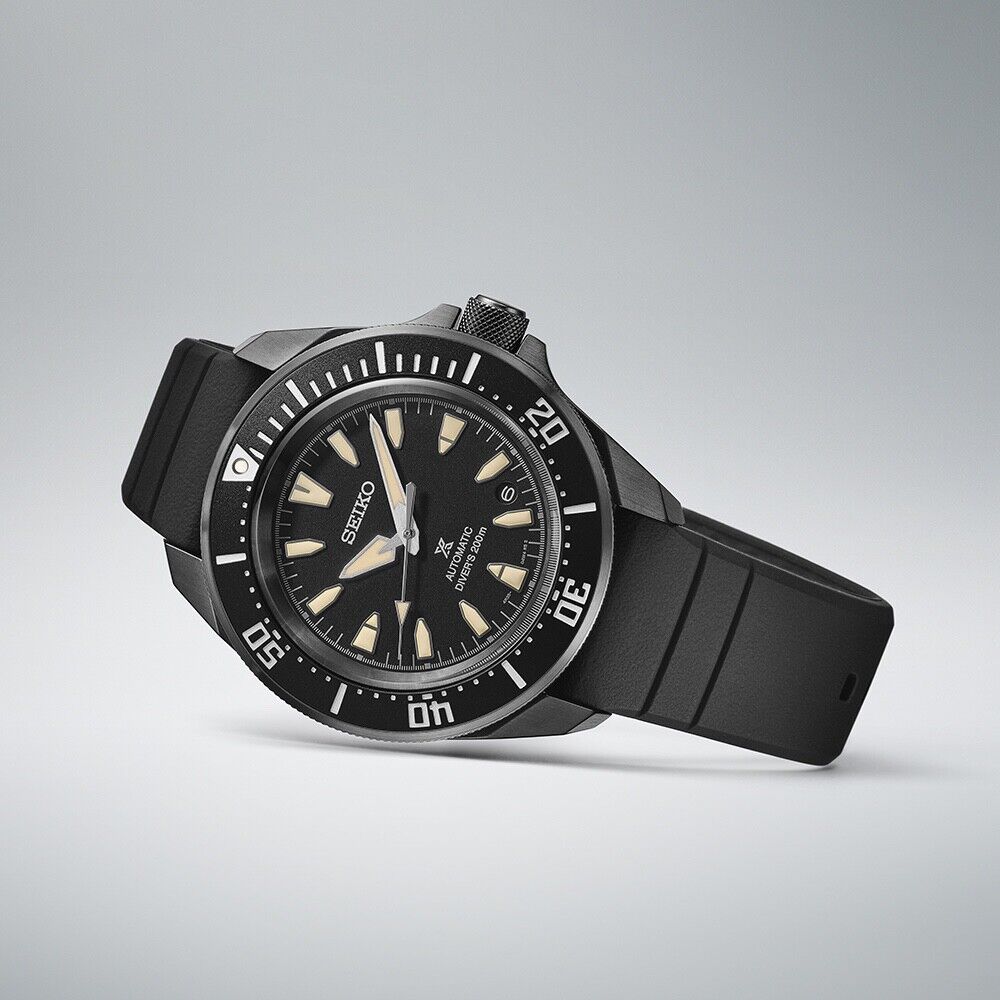 Seiko Prospex Sea Diver's 200M Black IP 41.7 MM Automatic Watch SRPL15K1