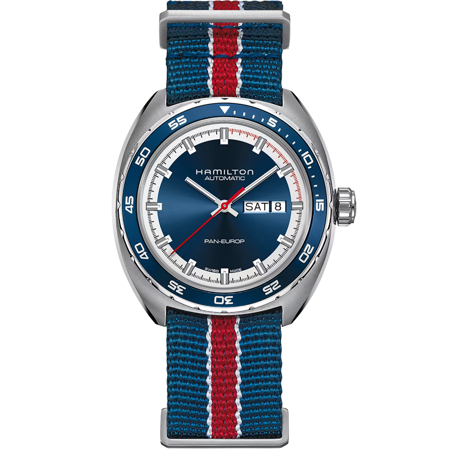 Hamilton American Classic Pan Europ Day Date Automatic 42 MM Watch H35405741