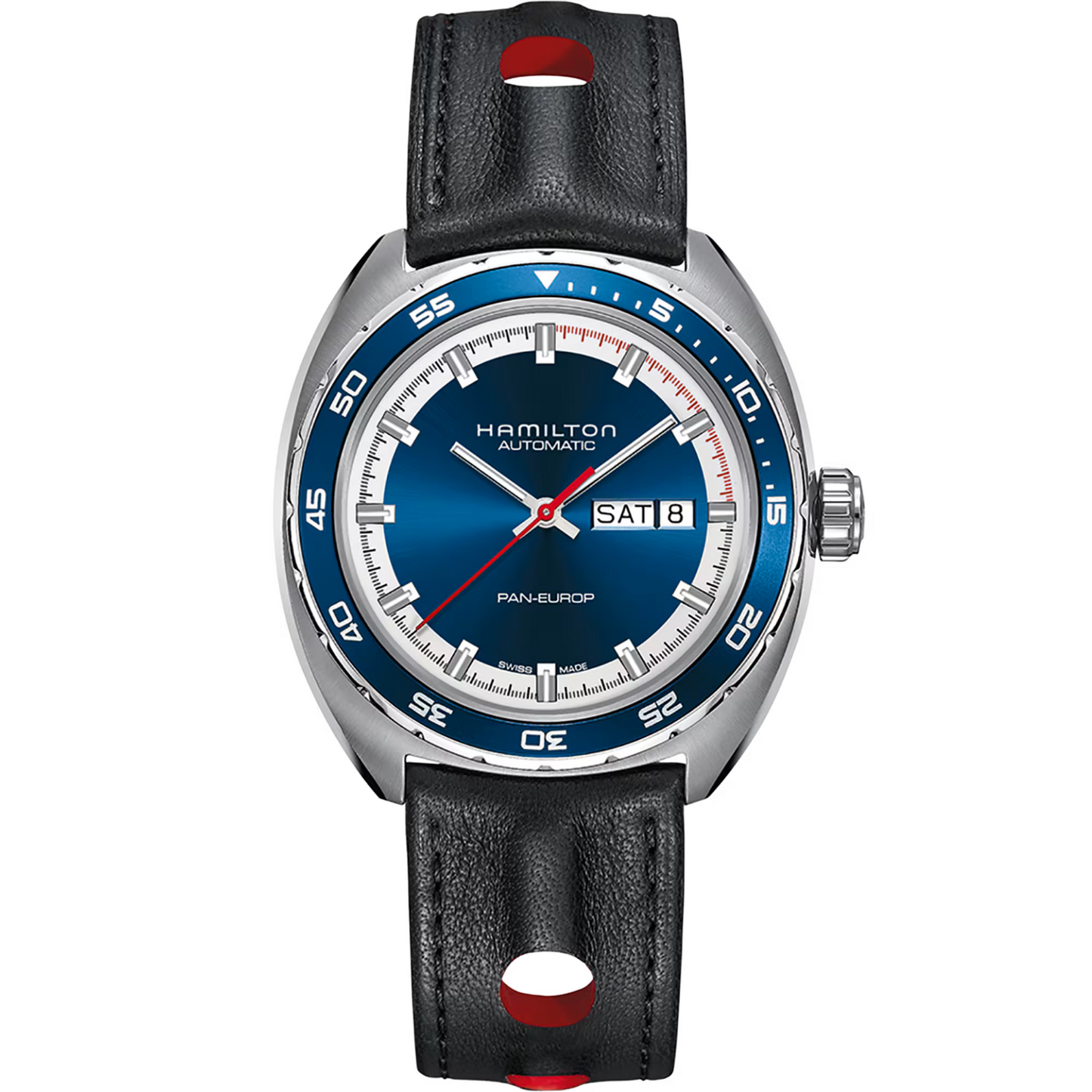 Hamilton American Classic Pan Europ Day Date Automatic 42 MM Watch H35405741