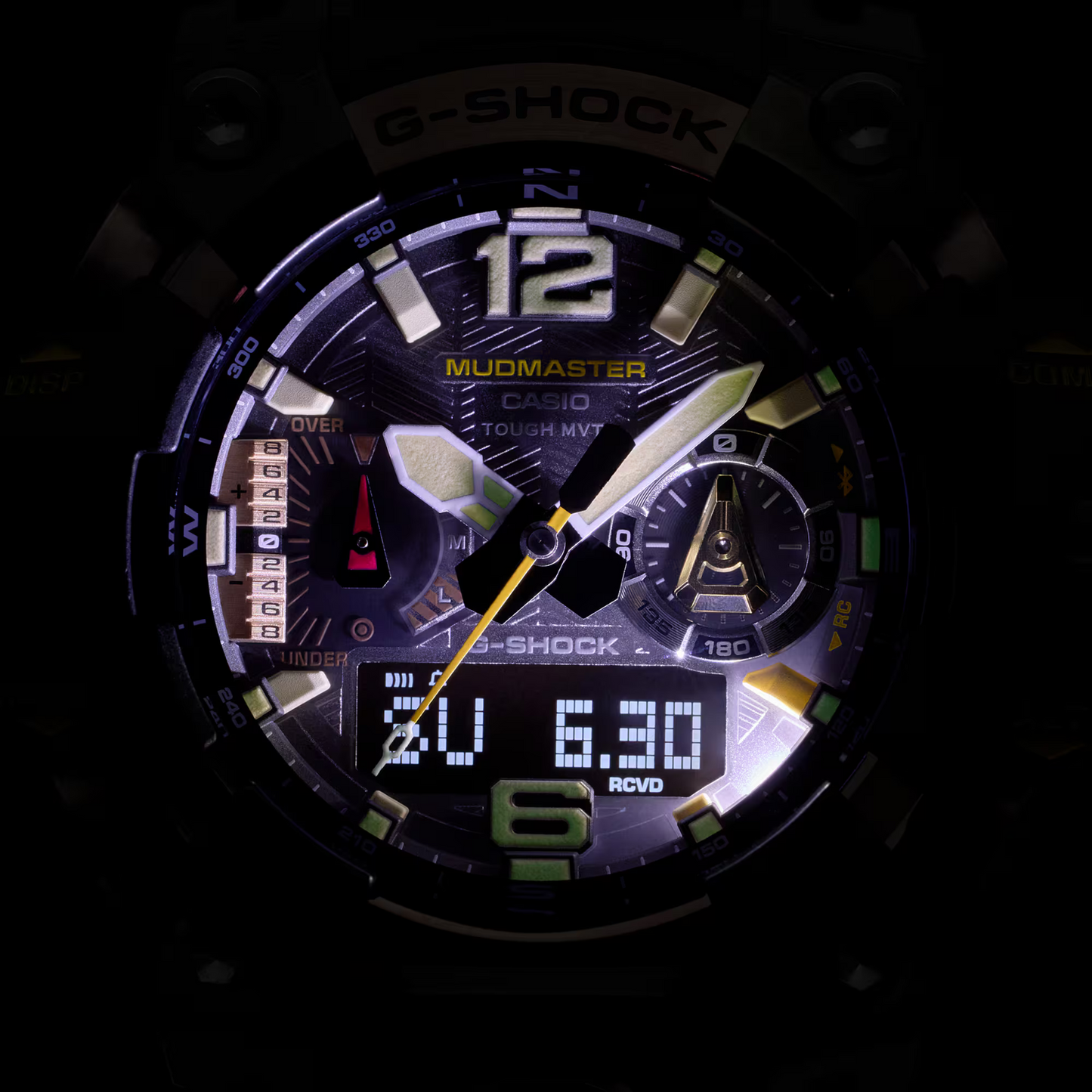 Casio G-Shock Master Of G Mudmaster Solar Radio Resin Watch GWG-B1000-1A4