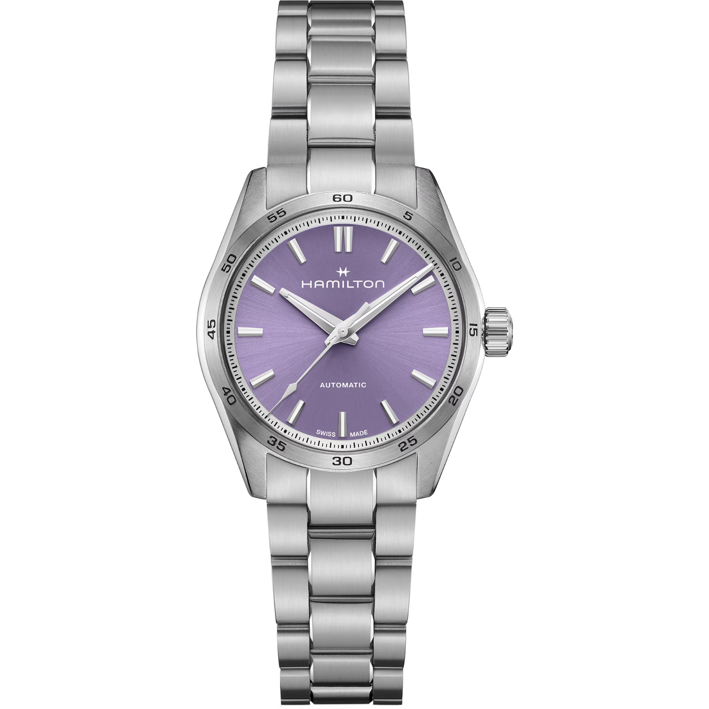 Hamilton Jazzmaster Performer Automatic 34 MM Purple Dial Watch H36105170