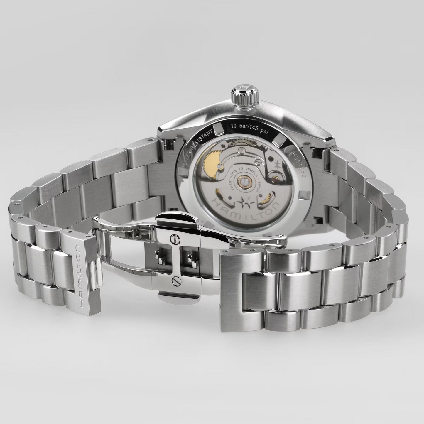 Hamilton Jazzmaster Performer Automatic 34 MM Purple Dial Watch H36105170