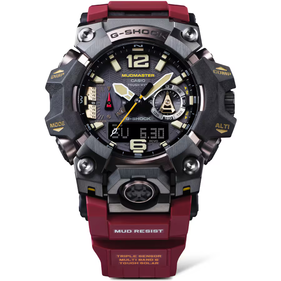 Casio G-Shock Master Of G Mudmaster Solar Radio Resin Watch GWG-B1000-1A4