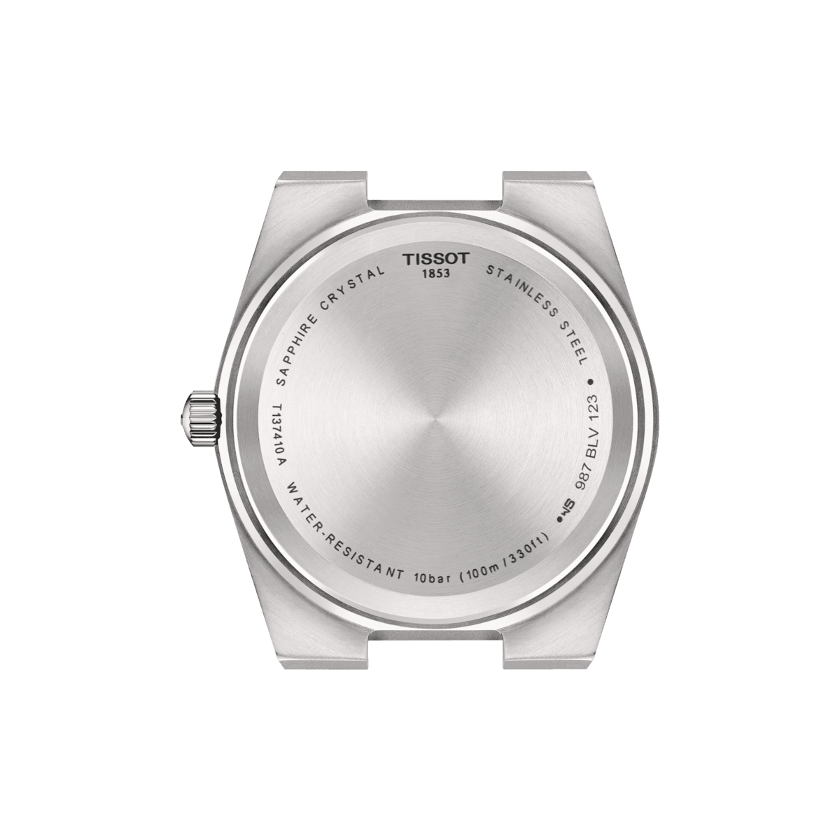 Tissot PRX 40 MM SS White Dial Rubber Bracelet Quartz Watch T137.410.17.011.00