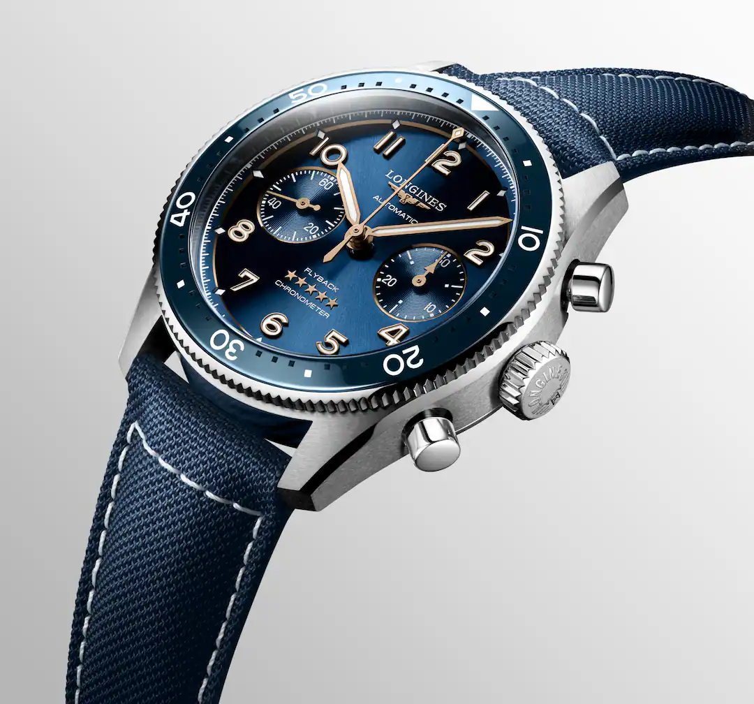 Longines Spirit Flyback 42 MM Blue Dial SS Automatic Watch L38214932