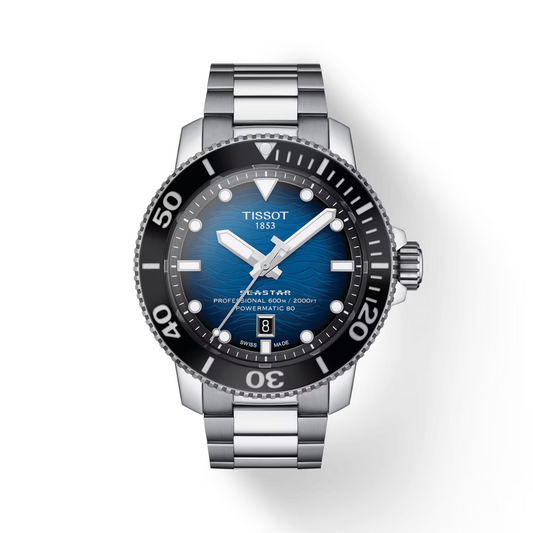*PRE-ORDER* Tissot Seastar 2000 Professional Powermatic 80 46 MM Watch T120.607.11.041.01