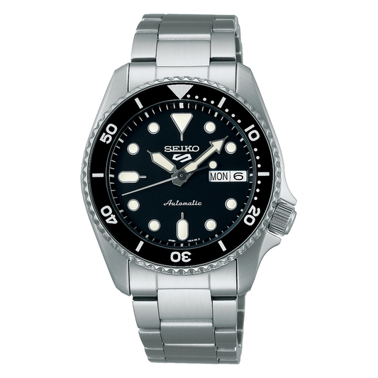 Seiko 5 Sports SKX Sports Style 38 MM Black Dial SS Automatic Watch SRPK29K1