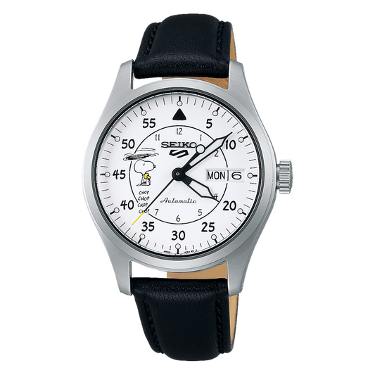 Seiko 5 Sports 55th Anniversary Peanuts Limited Edition Automatic Watch SRPK27K1