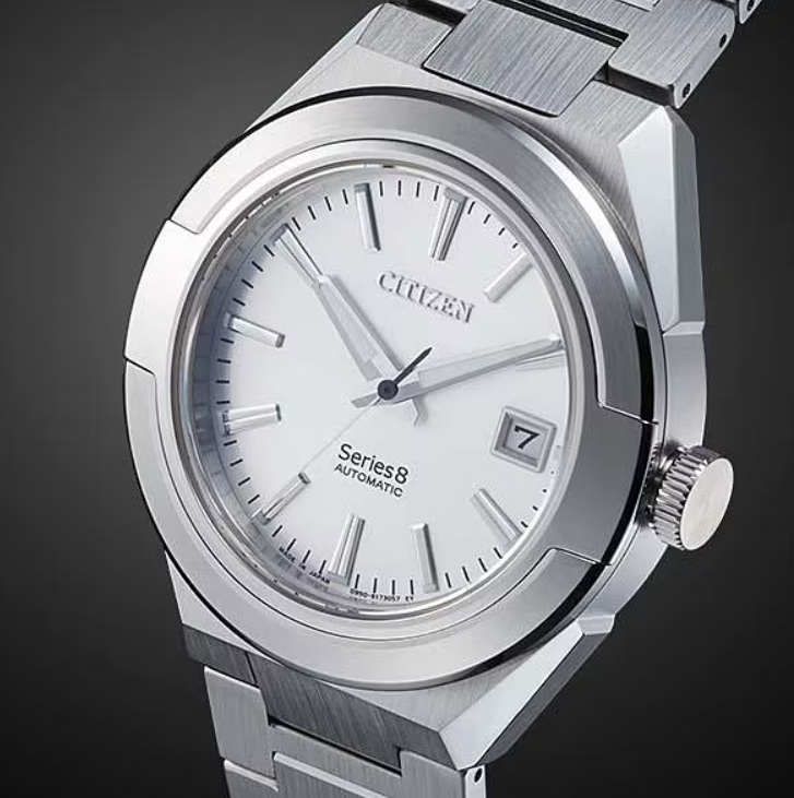 CITIZEN Series 8 Automatic 870 Mechanical 40.8 MM Silver Dial Watch NA1000-88A