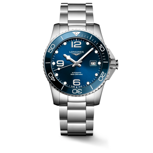 Longines Hydroconquest 41 MM Blue Dial Automatic Full SS Watch L37814966