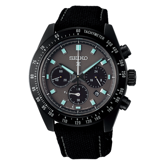 Seiko Prospex Speedtimer 41.4 MM Solar Chronograph Night Vision Watch SSC923P1