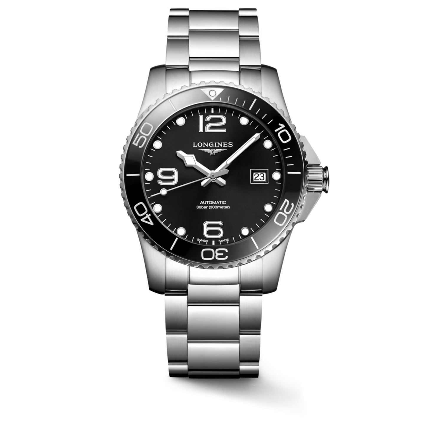 Longines Hydroconquest 41 MM Black Dial Automatic Watch L37814566