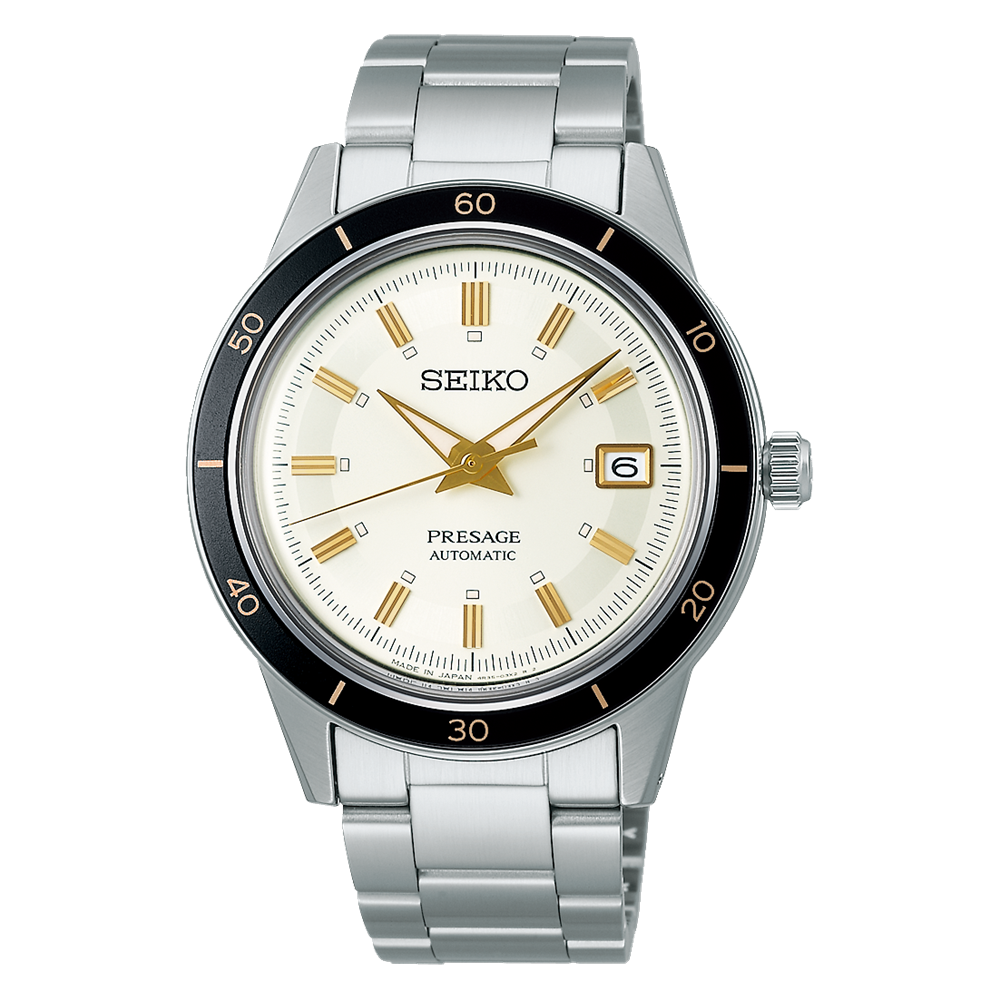 Seiko Presage 60's Style 40.8 MM Stainless Steel Automatic Watch - SRPG03J1