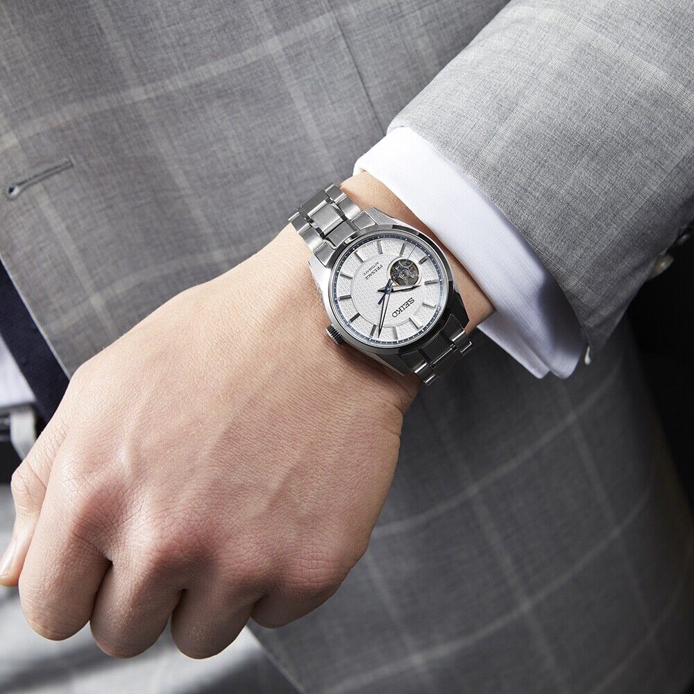 Seiko Presage Sharp Edged Series Midday 40.2 MM Automatic Watch SPB309J1