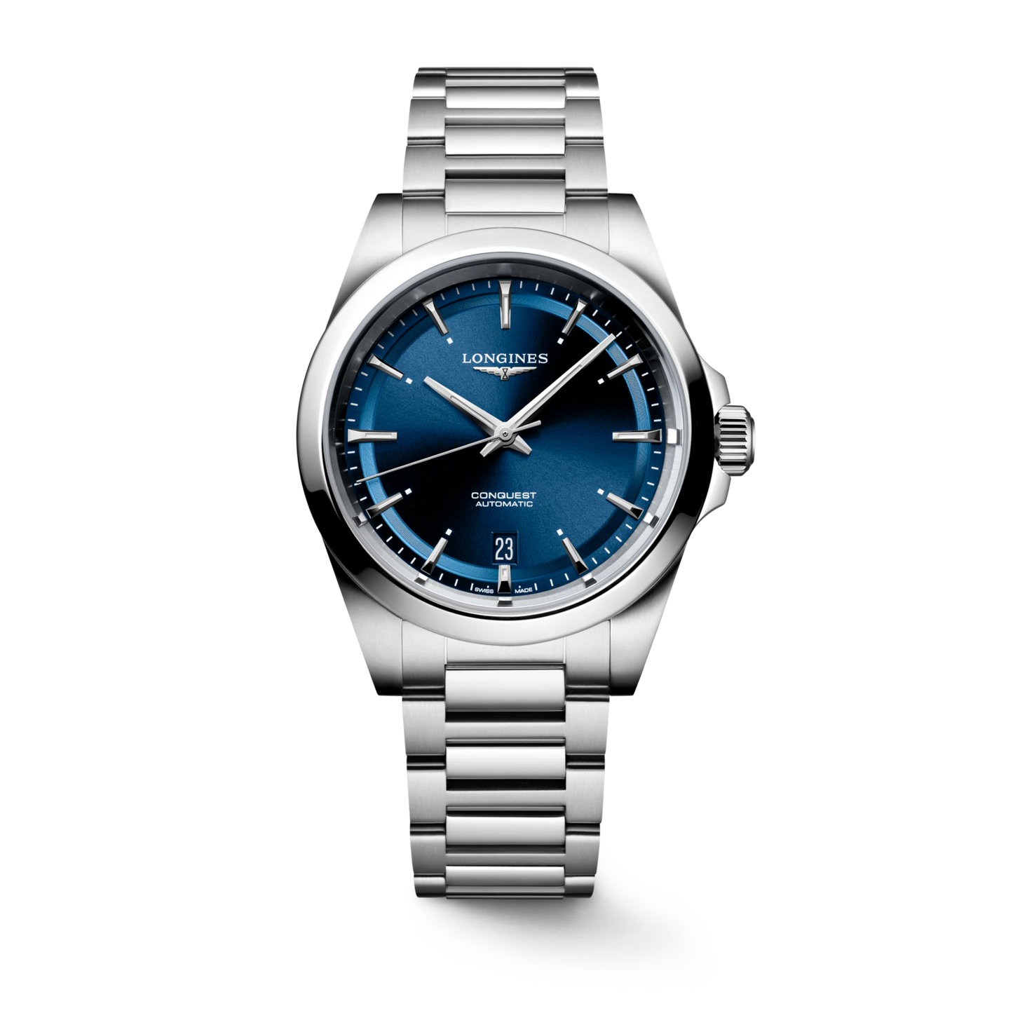 Longines Conquest Magnetic Resistant 38MM Automatic Stainless Steel Blue Dial Watch L37204926