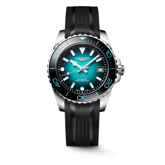 Longines Hydroconquest 2026 COMMONWEALTH GAMES 39 MM Automatic SS Teal Gradient Lacquered Dial Watch L37794099