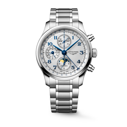 Longines Master Collection Chrono Moonphase 41 MM Automatic Silver Dial Watch L29624736