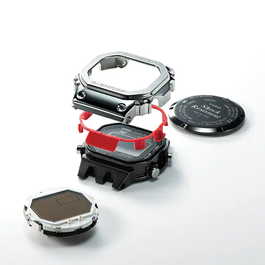 Casio G-Shock Full Metal Tough Solar Bluetooth Full SS Watch - GMW-B5000D-1